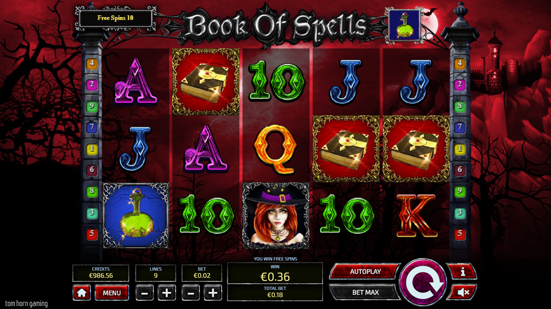 Book Of Spells - Tom Horn Gaming