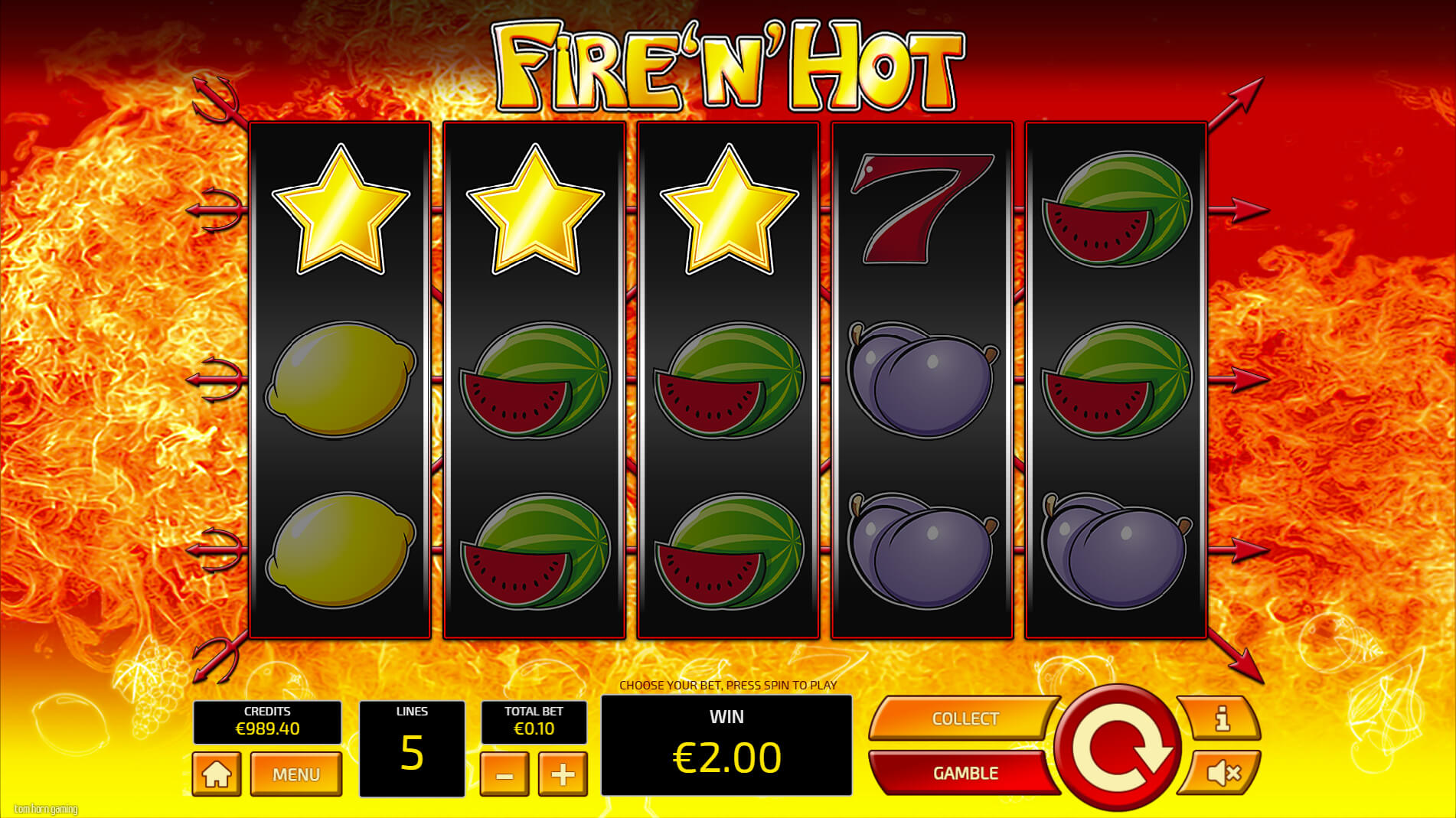 fire n hot slot